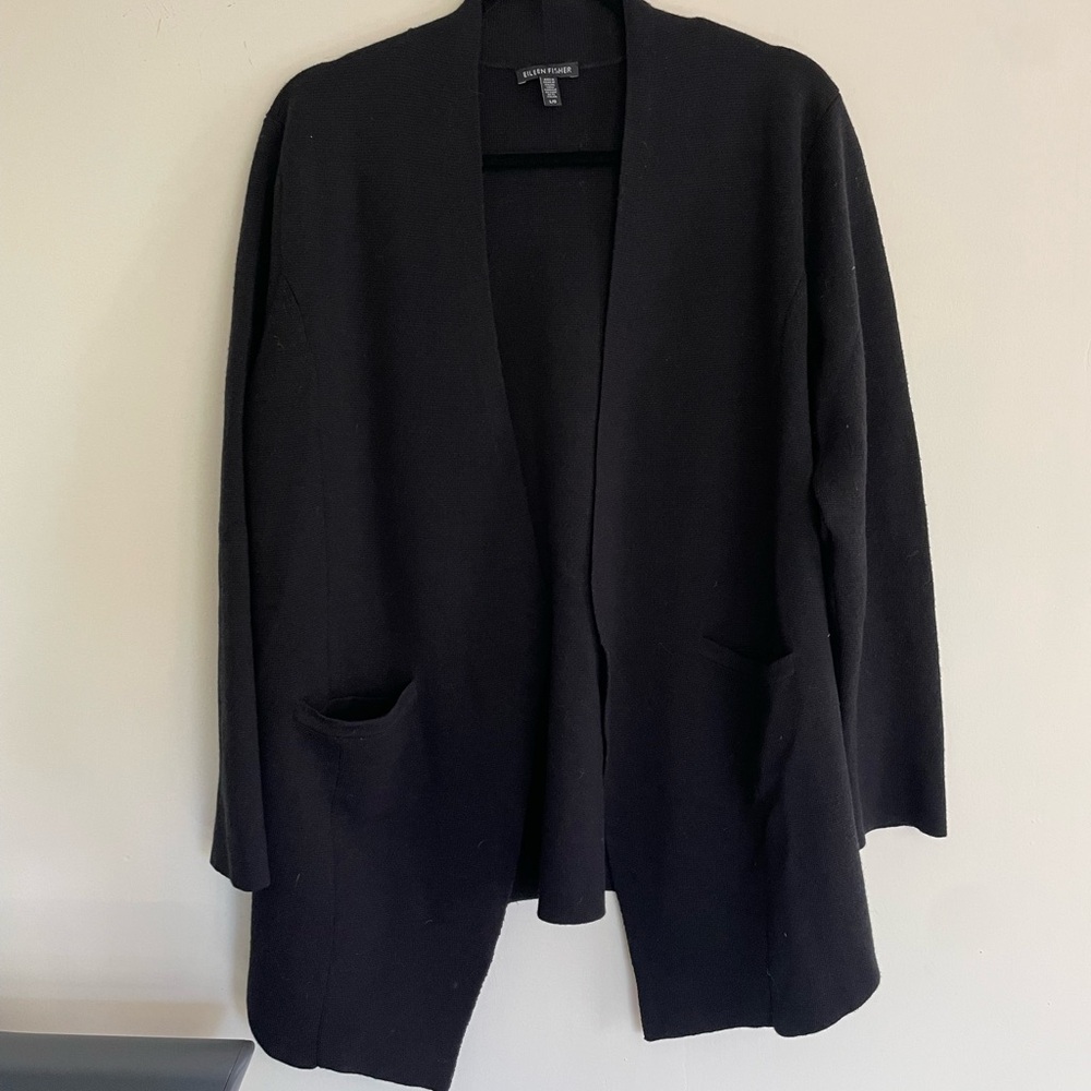 Eileen Fisher Merino Wool Cardigan